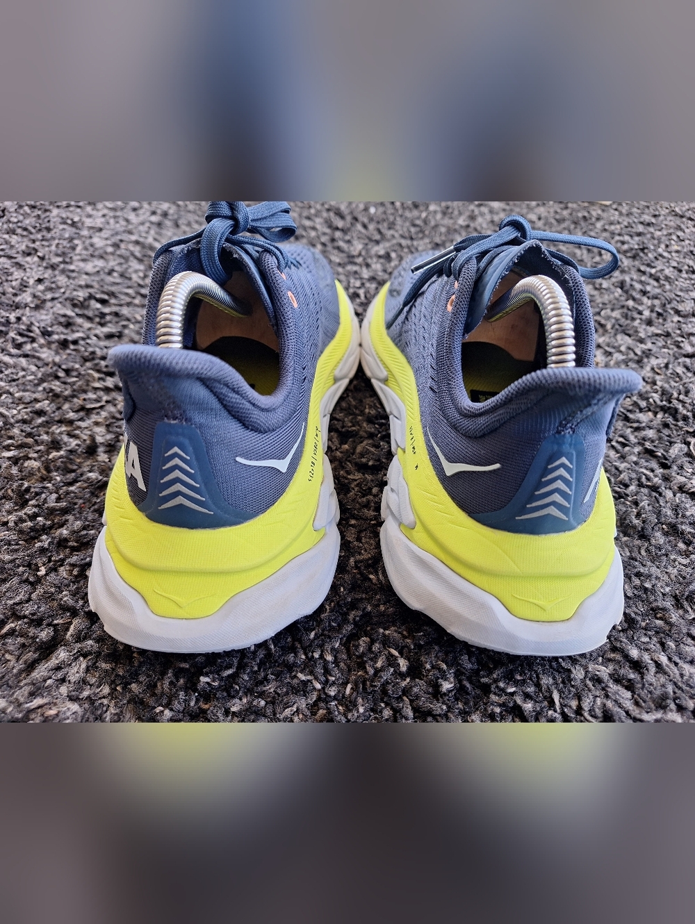 Hoka Clifton Edge Moonlit Ocean Navy Blue Sneakers Shoes Women Size 6.5 - Picture 9 of 12